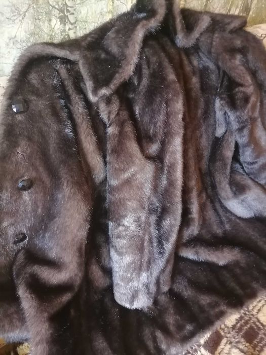 Шуба искусственная норка