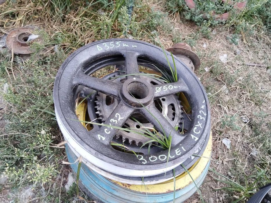 Fulie cu o curea lata de 32 mm