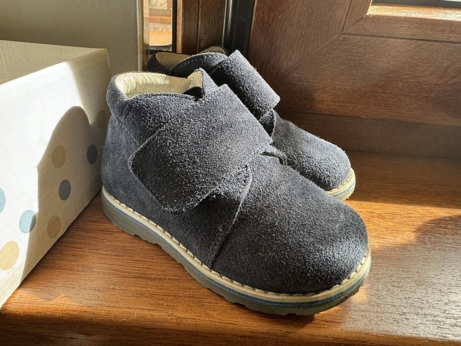 Ghetute minunate nr.21, piele, Baby Avus, bleu