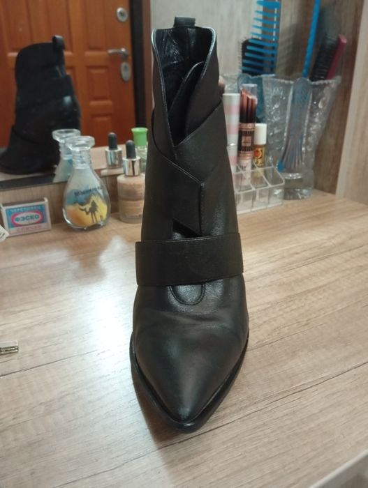 Сапоги кожаный ИТАЛИЯ