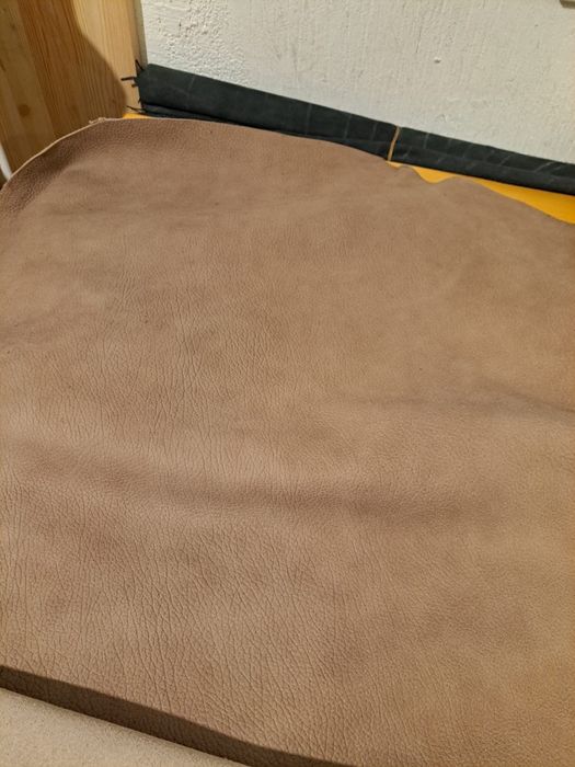 Piele naturala tabacita, la metru, marochinarie, leather handmade