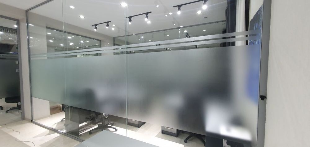 Тонировка оракал матовый туманка для офиса и других видов зданий