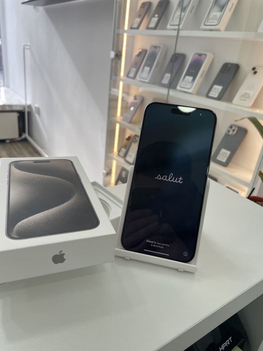 Magazin: iPhone 15 Pro Max, 256gb, GARANTIE