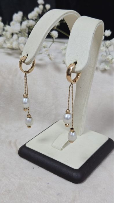 Серьги Золотые ЖанТаС ломбард Астана