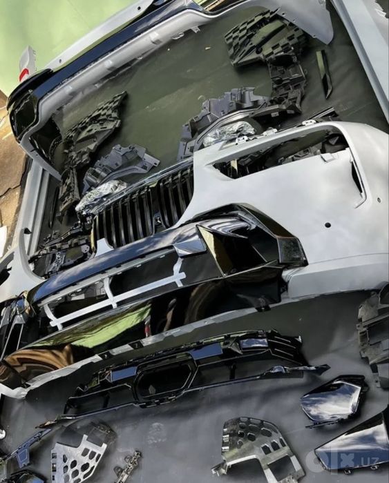 Обвес бампера BMW X7 G07 рестайлинг LCI М пакет