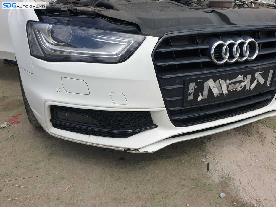 Grila cu Sigla Emblema de pe Bara Spoiler Fata Audi A4 B8 B8.5 Sline S-line Facelift 2012 - 2016 [C5434]