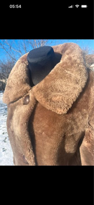 Haina eleganta din blana naturala