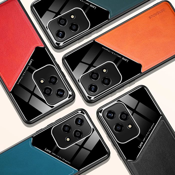 Honor 200 / 200 Pro / GENEROUS Кожен кейс гръб с магнит