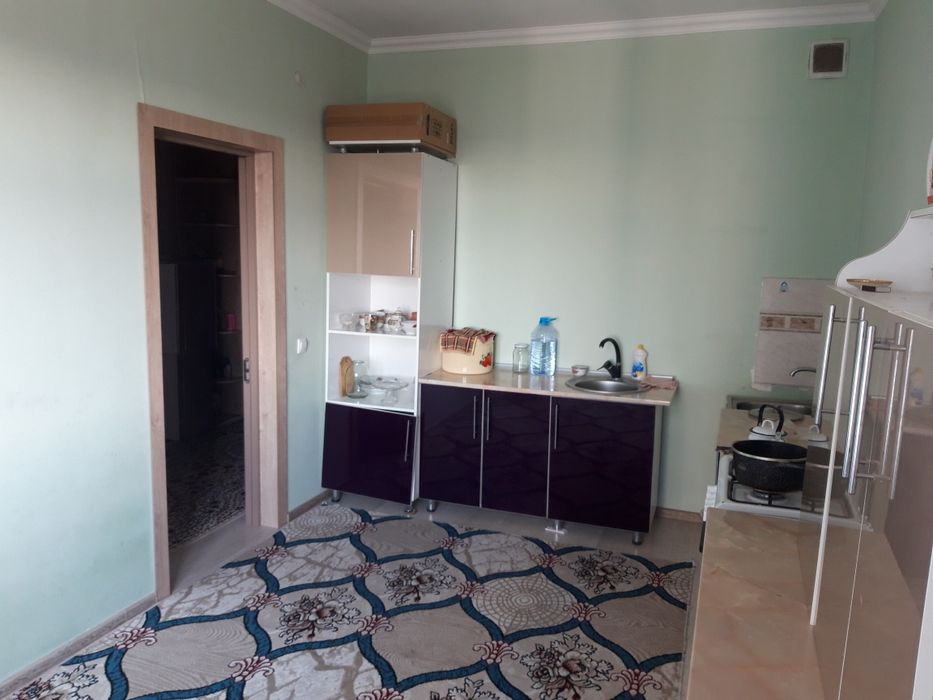 16 этажлы дом, 8-этаж, 2 комнаталы квартира сатылады