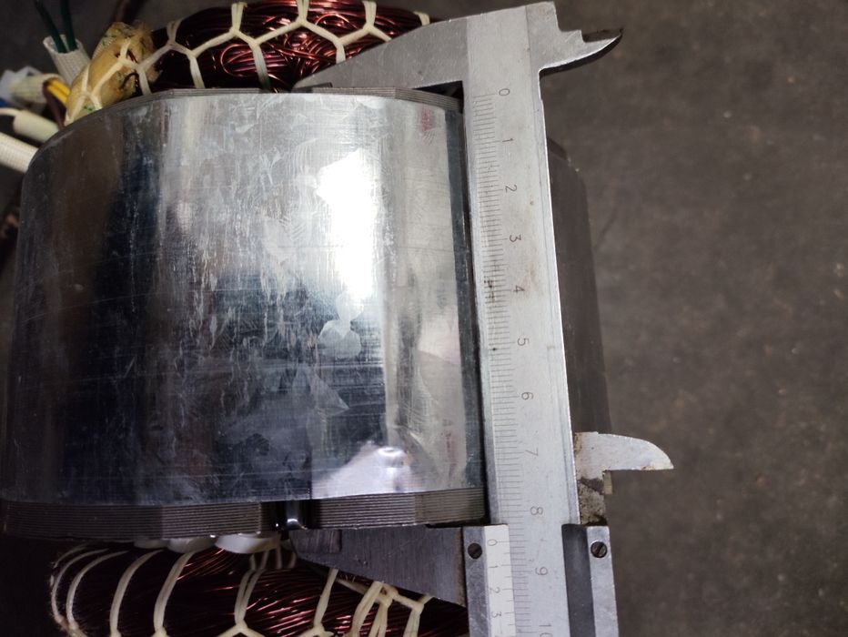 Bobina stator si rotor pt.generator trifazic