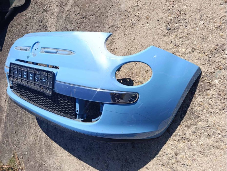 Предна броня за Fiat 500 до 2015 г. Фиат 500