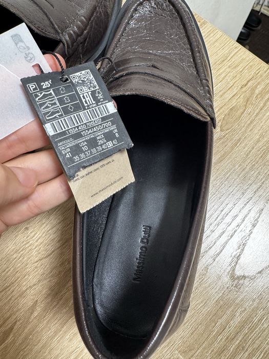 Продам лоферы Massimo Dutti