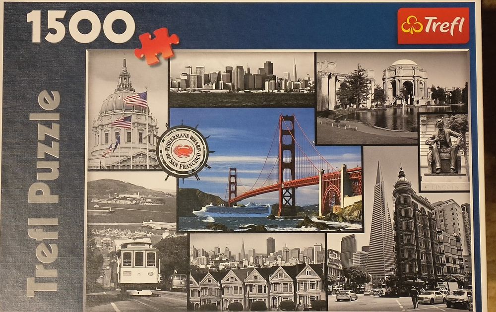 Puzzle Trefl 1500 și 3000 piese /set 2 bucati