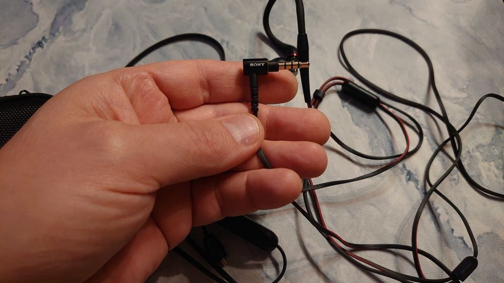 Наушники Sony mdr-ex300 (Мод) + провод +блютуз