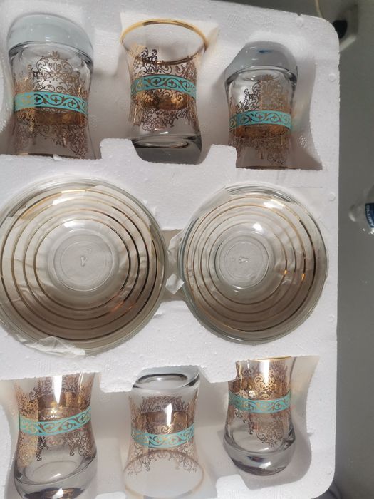 сервиз за чай стъкло