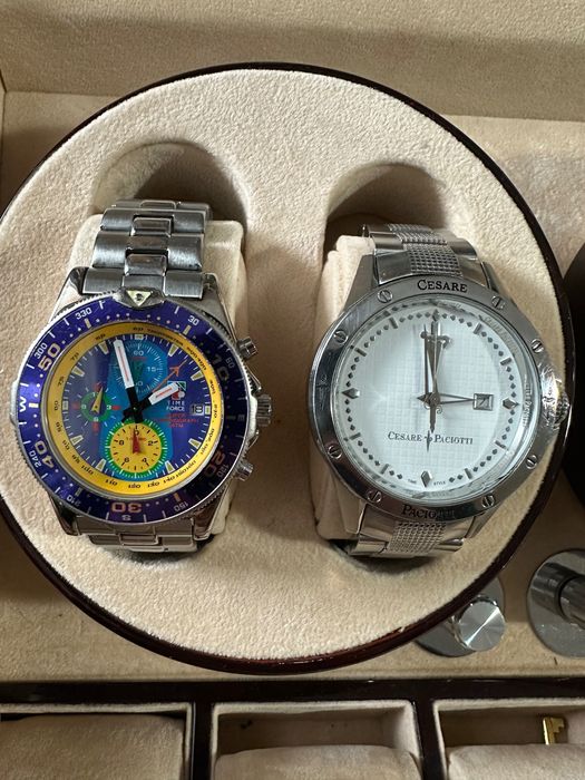 Ceasuri Omega, Time Force și Cesare Paciotti