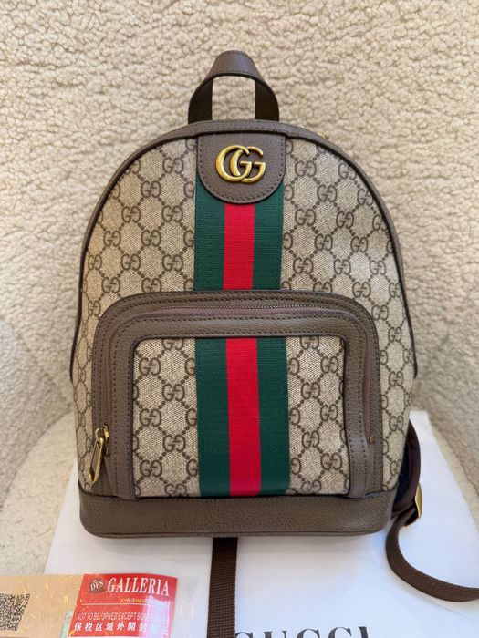 Раница нова текстил gucci
