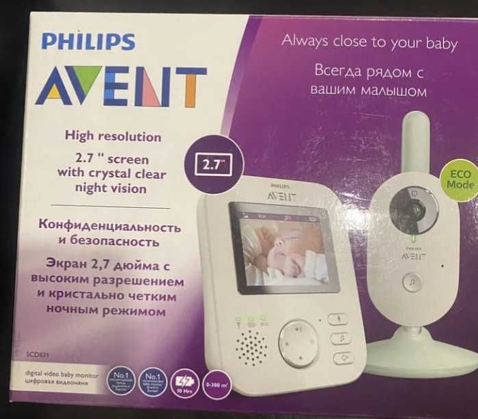 Бебефон с видео PHILIPS AVENT
