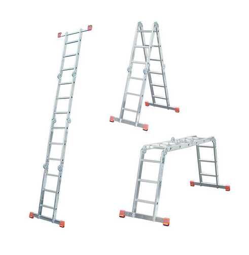 Стълба под наем  мултифункционална 4х4 стъпала с височина 4,7 м.