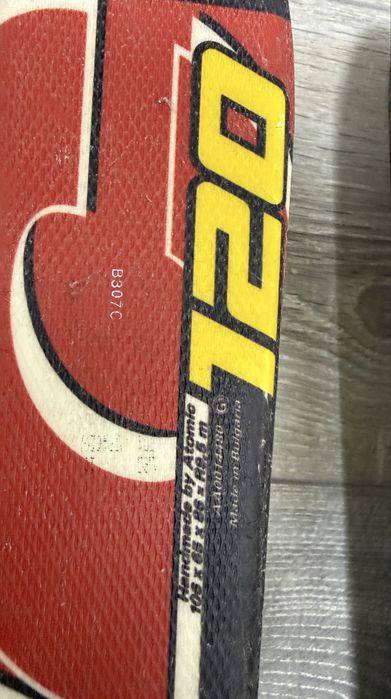 Детские горные лыжи + палки