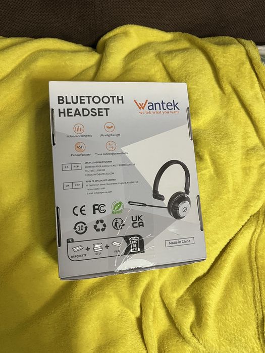 Casti Gaming Wireless cu microfon noi in cutie