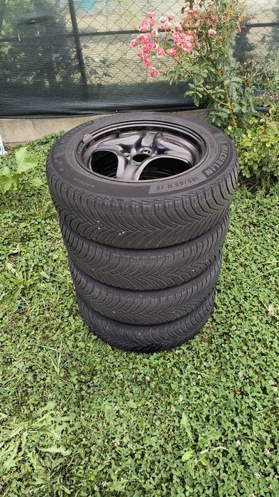 Jante Dacia R15 + anvelope all season Michelin Crossclimate 2