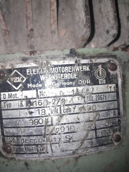 Vand motor trifazat 13kw