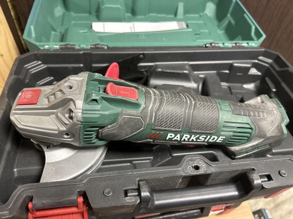 Акумулаторен ъглошлайф parkside