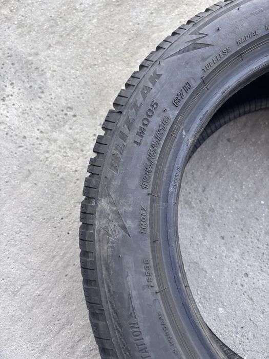 195/55/16 Bridgestone 2 бр 2024