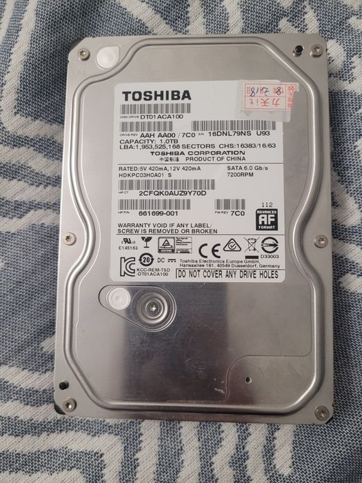 Жесткий диск на 1тб не дорого