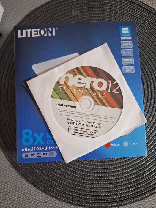 Външно оптично устройство DVD-RW, LITE-ON