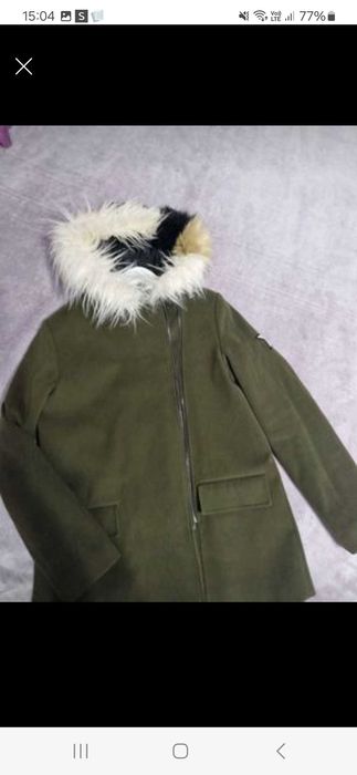 Palton verde Black Pepper M