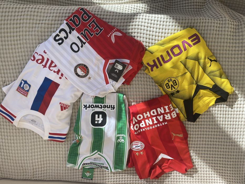 Оригинални футболни фланелки на ралични отбори