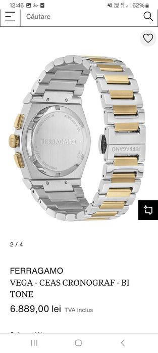 Ceas Salvatore Ferragamo.
