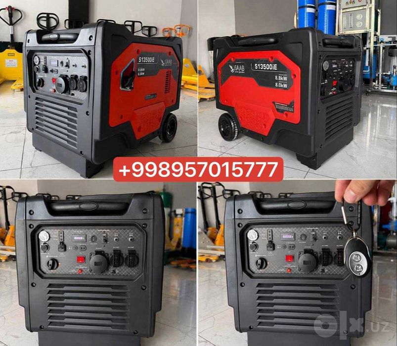 GENERATOR ДВИЖОК Инверторный бензиновый  3kW--9kW