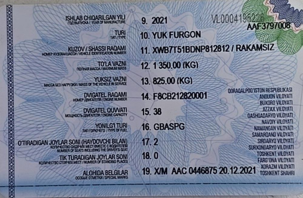 Labo 2021 yil 154000 prabek