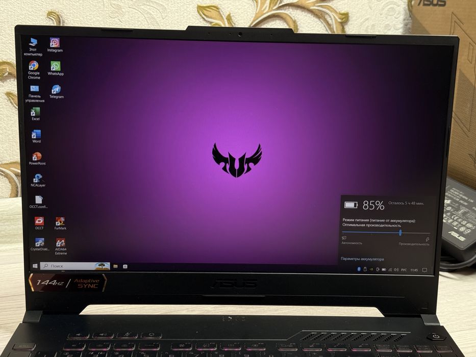Ryzen7|6GBRTX3060 Asus Tuf Gaming игровой ноутбук для любых задач.