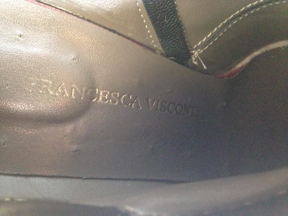 Черни боти на висок ток от ествествена кожа