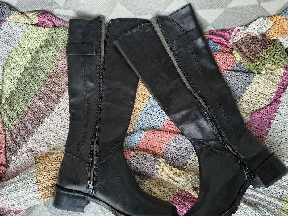 cizme piele noi de damă, marimea 38
