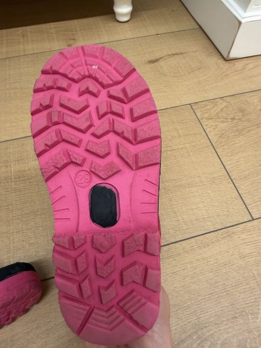 Детски ботушки CMP Sneewy - fuxia/fuxia