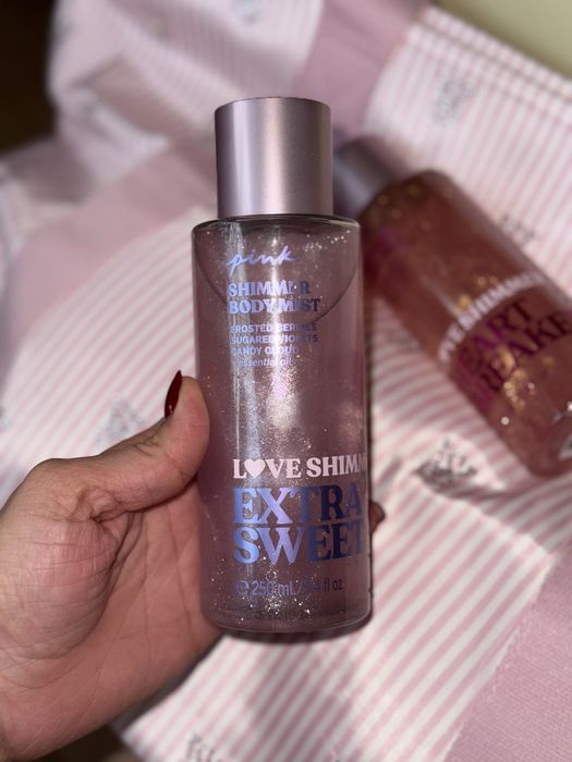 Спрейове с блестящи частици Victoria’s Secret