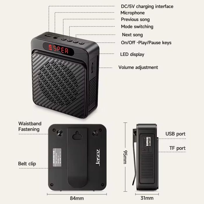 Гласов усилвател Seamwi Lapel