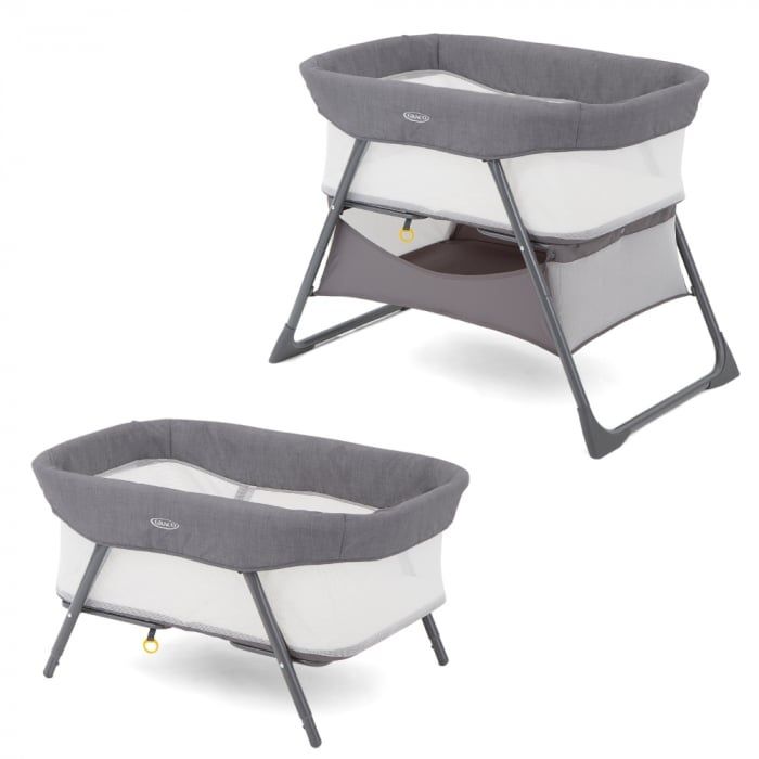 Patut portabil Graco Side by Side 2 in 1 (0-6 luni)