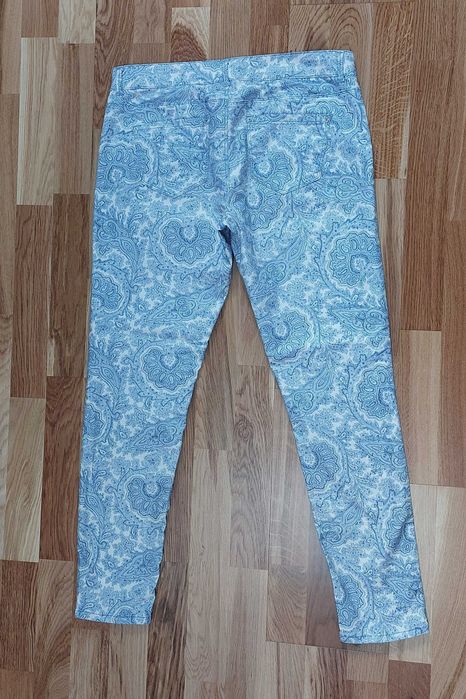 Pantalon/blugi denim cu imprimeu