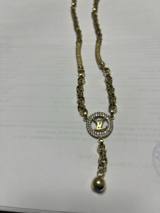 Lant de dama din aur de 14k. 14.84grame