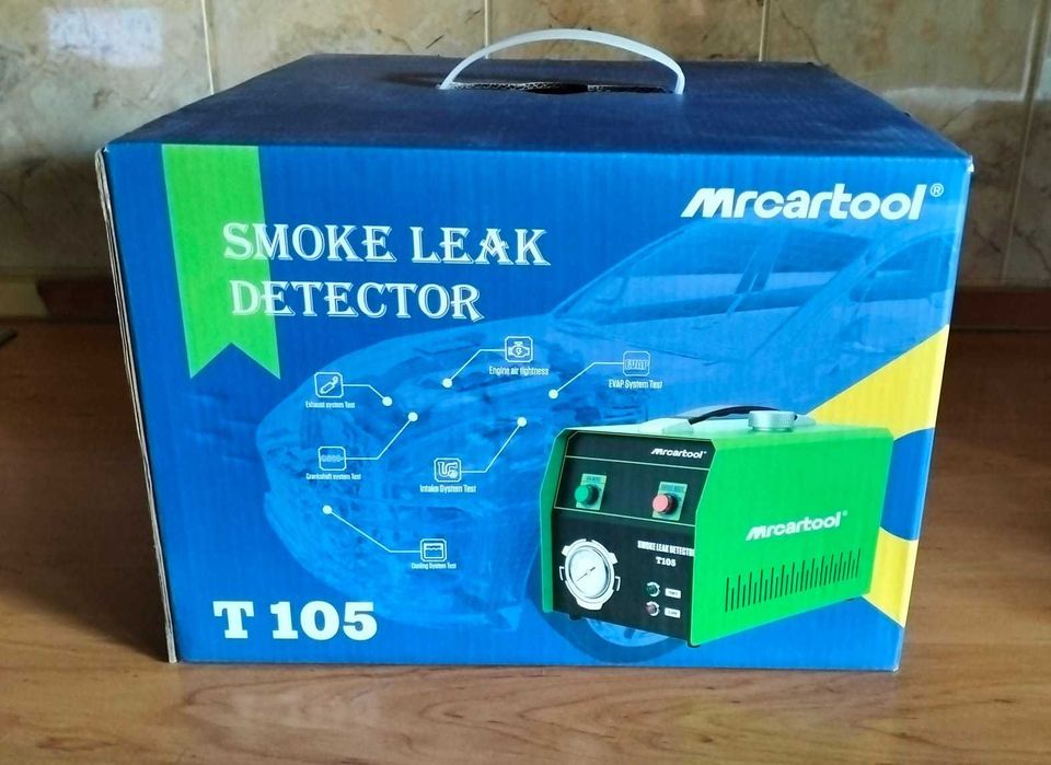 Detector scurgeri auto cu pompa de aer+generator de fum MRCARTOOL T105