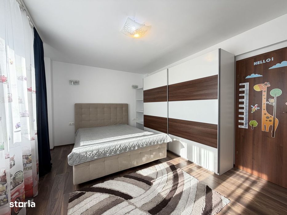 Chirie Apartament 2 camere Mioveni, Bloc Nou, modern, mobilat