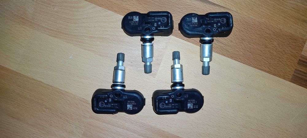 4 броя TPMS Сензори PMV-C210 Avensis Auris RAV4 Yaris Verso 42607-02031 42607-02030 42607-30070 433Mhz