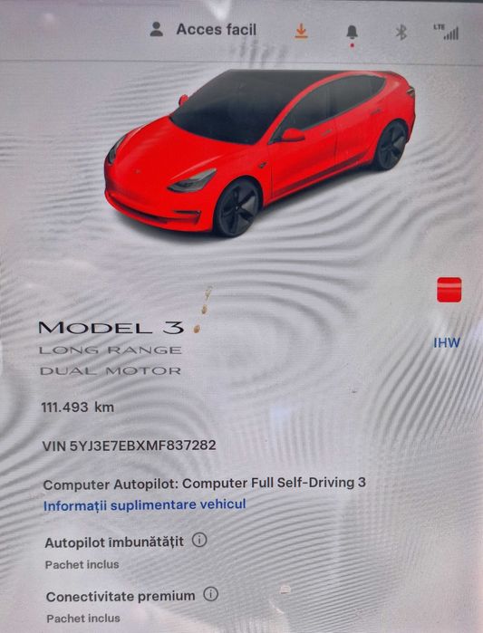Tesla Model 3 4X4 TVA deductibil