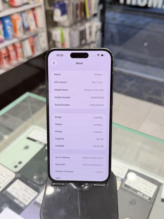 Apple iPhone 14 Pro Max 128GB Black